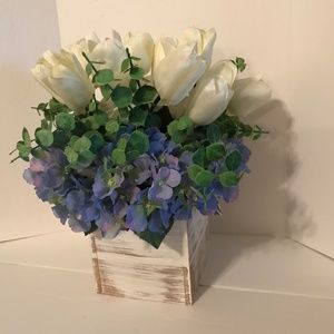 Tulips & Hydrangeas